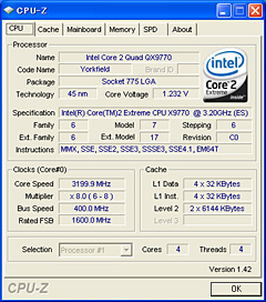 #003Υͥ/FSB 1600MHz¸Core 2 Extreme QX9770/3.20GHzץӥ塼Ǻ