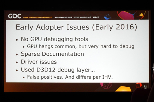  No.007Υͥ / GDC 2017PS4Xbox OneѥȥPCܿڥꥹȤDX12ۤȸ¡