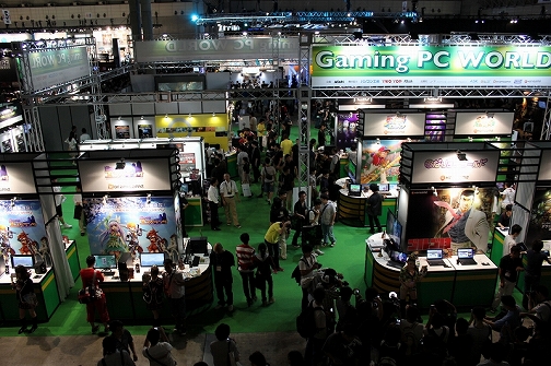 #001Υͥ/TGS 2011Ͽ¿PCϥ᡼ŸƤGaming PC Worldץ֡ݡ