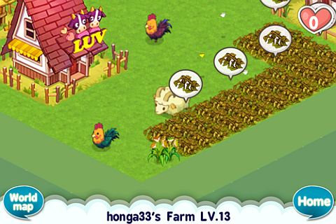 #003Υͥ/iPhoneTiny Farm by Com2uSפۿۤ͡ǥ쥢ưʪ