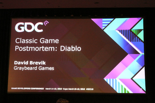  No.002Υͥ /  GDC 2016ϺǽδǤϥRPGäȥϻ̾顣Diablo20ǯޤΥ꡼ɥץޡ볫ȯʪ