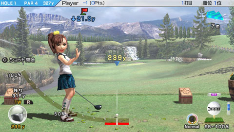 #005Υͥ/TGS 2011PS VitaεǽȤƴñȥեץ쥤ؤΤξΩ֤ߤʤGOLF 6ץץå