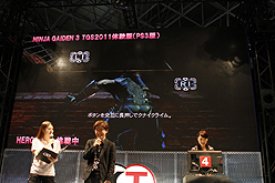 #017Υͥ/TGS 2011ϥ奦Ȱ˶ǺƤۤTeam NINJAβ᤬NINJA GAIDEN 3פ̥ϤˤĤƸäơݡ