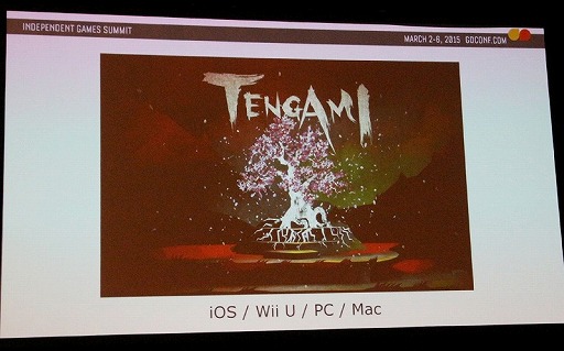  No.004Υͥ / GDC 2015ϡӽФܡפ򥲡̤˺ƸޤǤϡTENGAMIפΥեåɤΤ褦˳ȯ줿Τ򥯥ꥨ