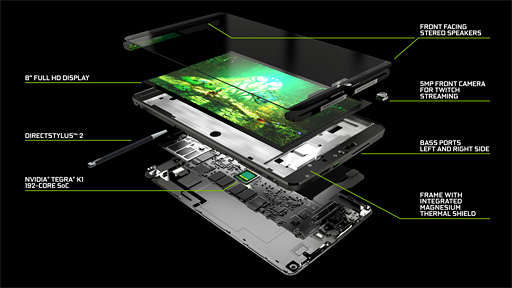 #003Υͥ/NVIDIATegra K1ܤ299ɥ뤫8Android֥åȡSHIELD TabletפȯɽΥ磻쥹ѥåɤ