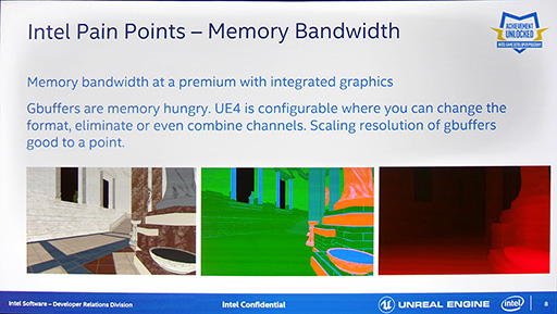  No.003Υͥ / GDC 2016ϡUnreal Engine 4פ緿եåǽư२󥸥ؤκŬ˸IntelμȤߤȤ