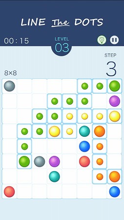 Line The Dots -simple puzzle-