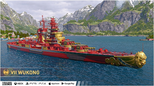  No.003Υͥ / World of Warships: Legendsסͷơޤνᥤ٥Ȥ곫šTier VIIץߥδWukongо