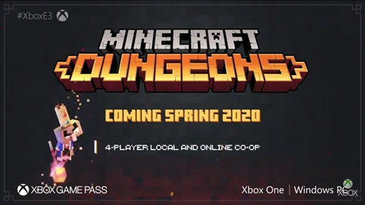  No.002Υͥ / E3 2019ϡ֥ޥ󥯥եȡפΥ󥢥ɥ٥㡼Minecraft: Dungeonsפ2020ǯȯ䡣ǿȥ쥤顼