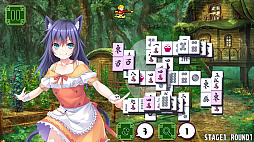 Pretty Girls Mahjong Solitaire [GREEN]