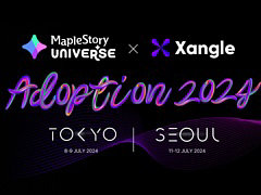 MapleStory UniverseפλάWeb3ե󥹡Xangle Adoption 2024פȯɽMMORPGMapleStory Nפγפ