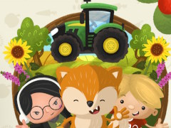 ͵ȥλҶȥFarming Simulator KidsȯɽͲ줿ưʪ餬о줷ǥ˥󥰤ʤɤΥߥ˥