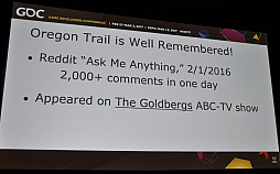  No.015Υͥ / GDC 2017ϳȯԤǽζѥOregon Trailפ̤